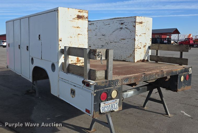 image for item EH8739 2005 Harbor Truck Bodies HTUS134-36-2256GMT service truck bed