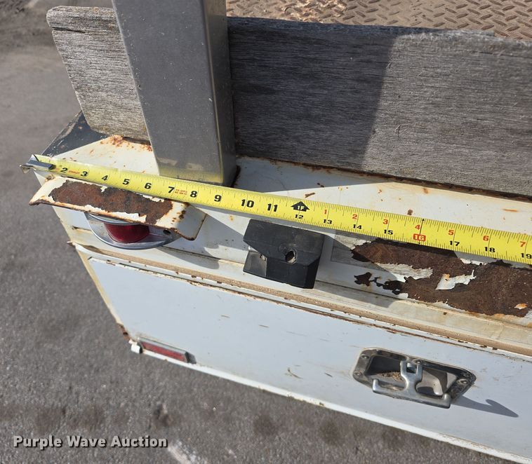 image for item EH8739 2005 Harbor Truck Bodies HTUS134-36-2256GMT service truck bed