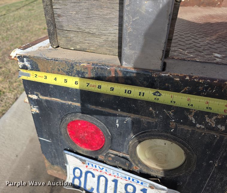 image for item EH8739 2005 Harbor Truck Bodies HTUS134-36-2256GMT service truck bed