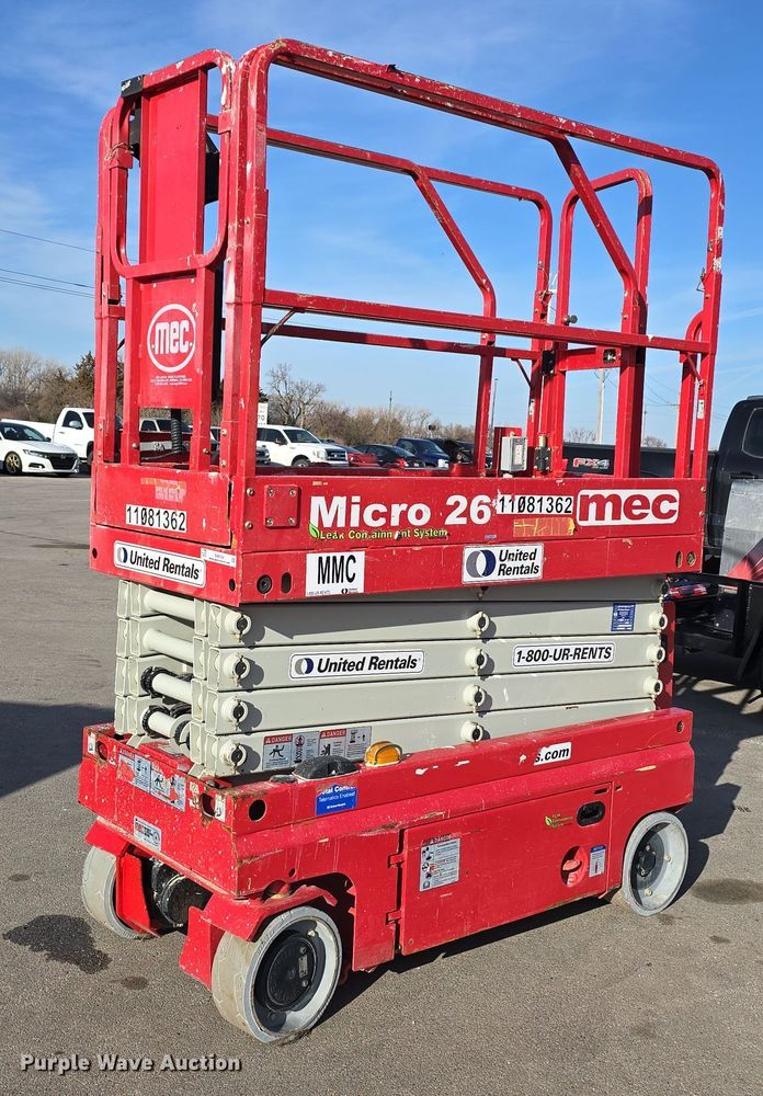 image for item EH8744 2020 MEC Micro 26 scissor lift