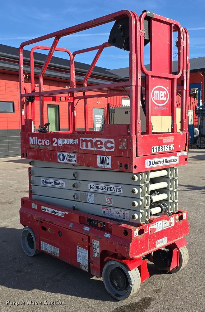 image for item EH8744 2020 MEC Micro 26 scissor lift