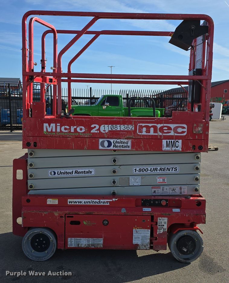image for item EH8744 2020 MEC Micro 26 scissor lift