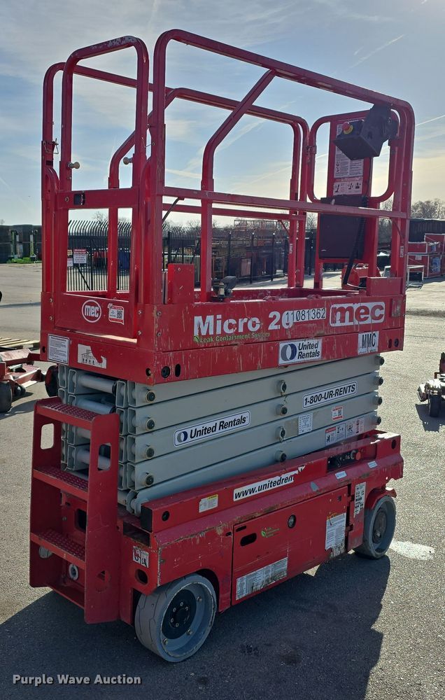 image for item EH8744 2020 MEC Micro 26 scissor lift