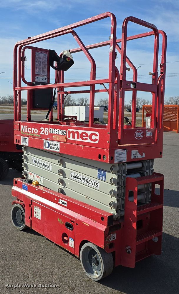 image for item EH8744 2020 MEC Micro 26 scissor lift