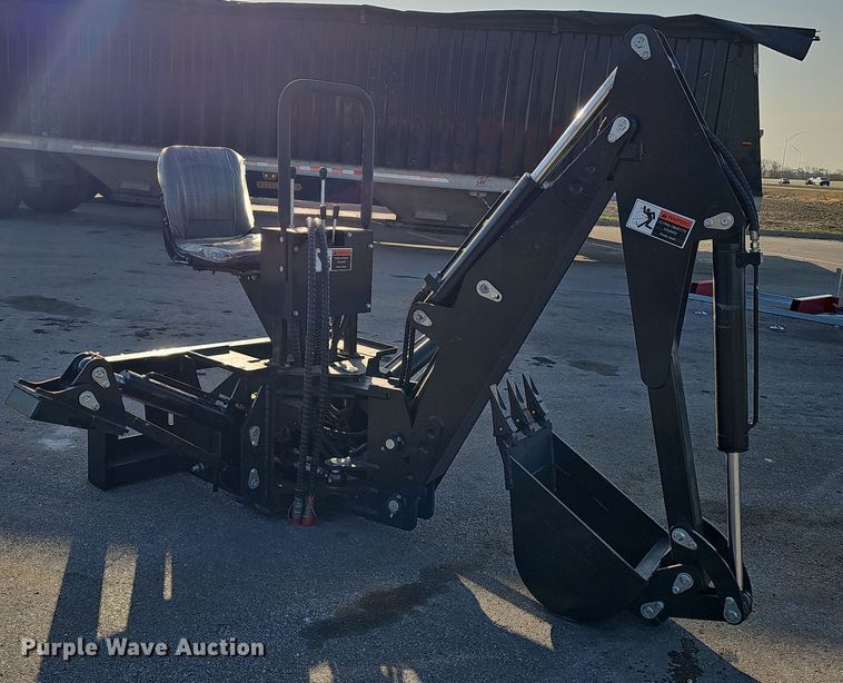 image for item EH8768 2024 AGT SSBKH skid steer backhoe