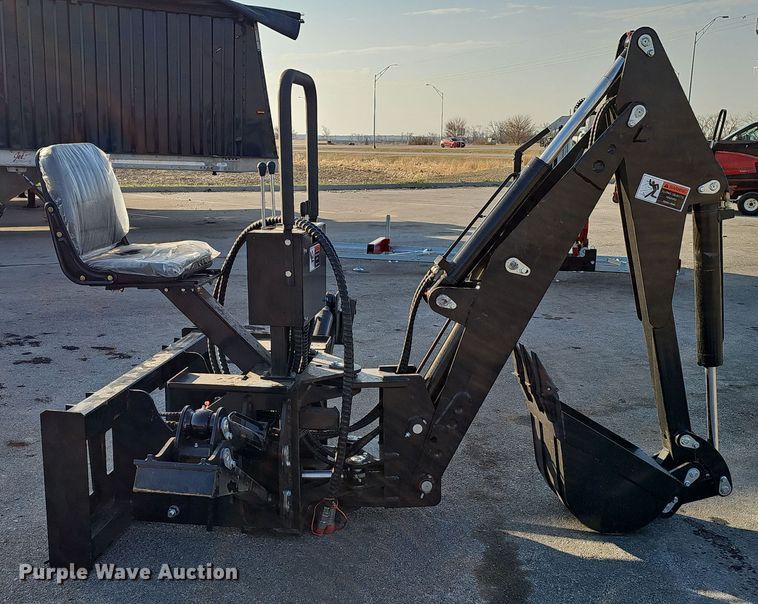 image for item EH8768 2024 AGT SSBKH skid steer backhoe