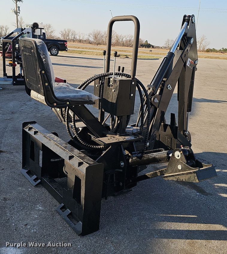 image for item EH8768 2024 AGT SSBKH skid steer backhoe