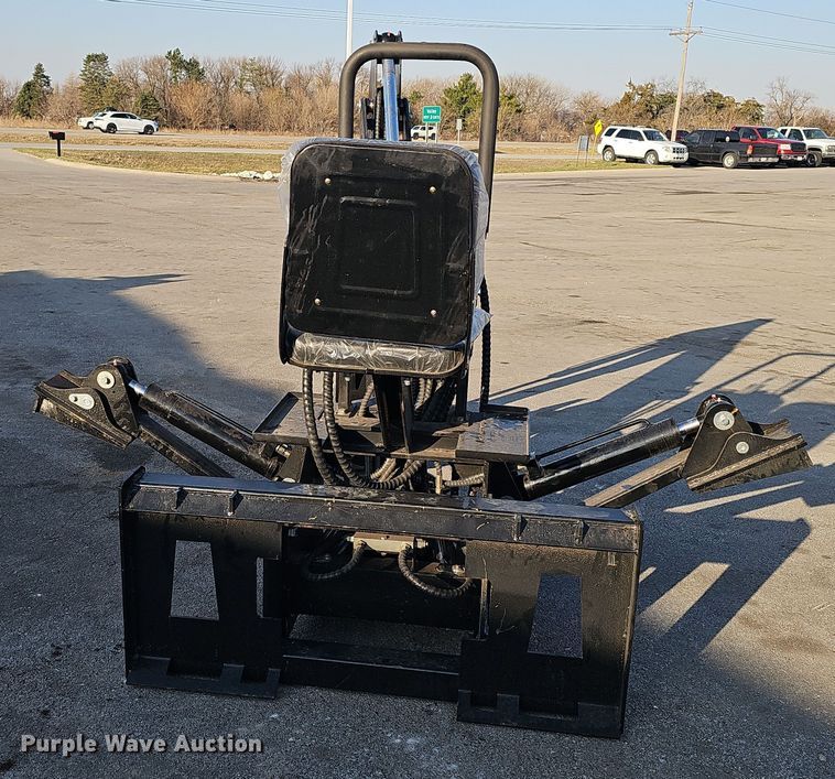 image for item EH8768 2024 AGT SSBKH skid steer backhoe