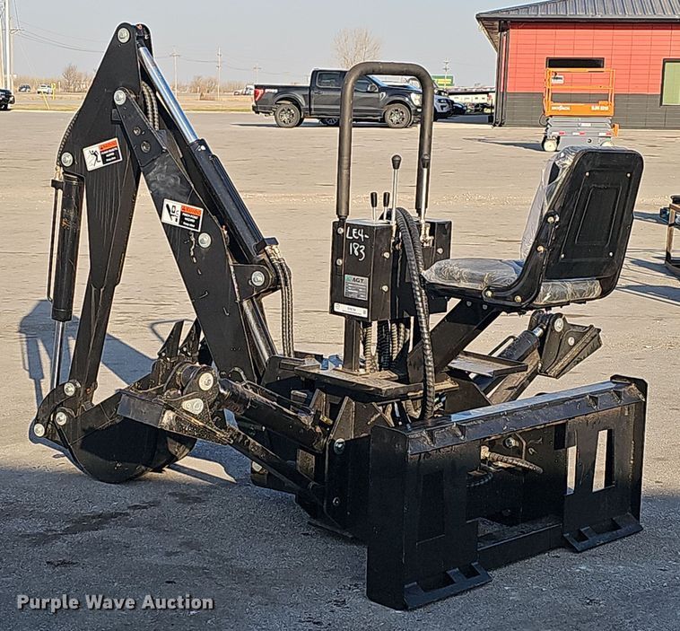 image for item EH8768 2024 AGT SSBKH skid steer backhoe