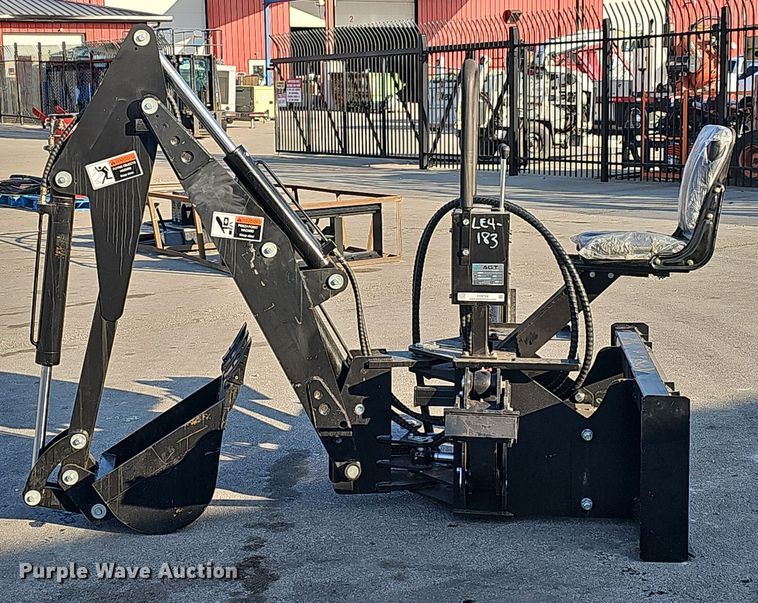 image for item EH8768 2024 AGT SSBKH skid steer backhoe