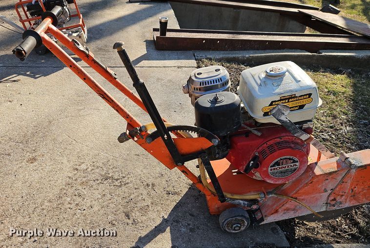 image for item EI8863 Norton C-115 Walk behind Concrete Saw