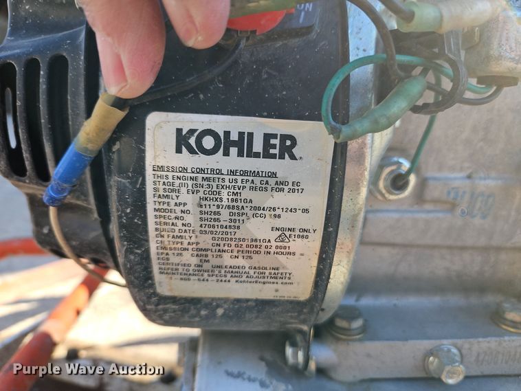 image for item EI8863 Norton C-115 Walk behind Concrete Saw