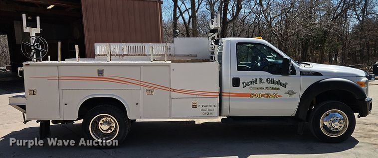 image for item EI8869 2013 Ford F550 XL Super Duty utility / service truck
