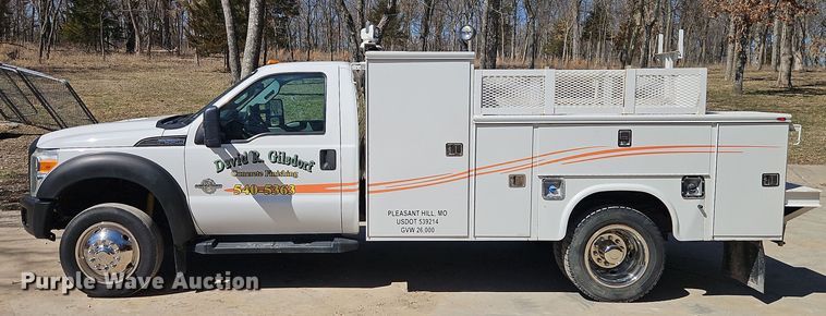 image for item EI8869 2013 Ford F550 XL Super Duty utility / service truck