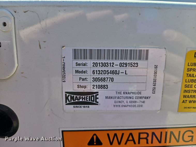 image for item EI8869 2013 Ford F550 XL Super Duty utility / service truck