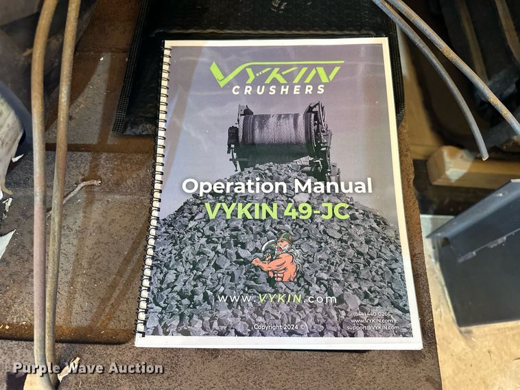 image for item EK0400 Vykin 49-JC jaw crusher