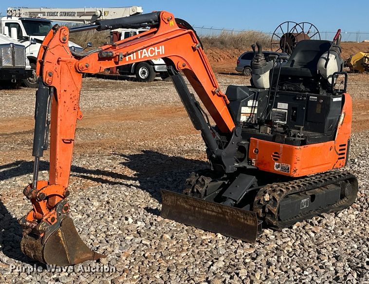 image for item EK0459 2016 Hitachi ZX17U-5N mini excavator