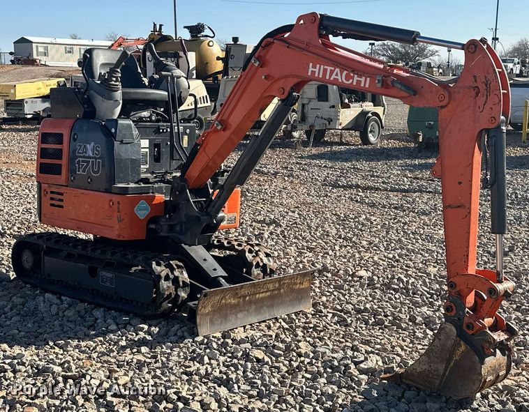 image for item EK0459 2016 Hitachi ZX17U-5N mini excavator