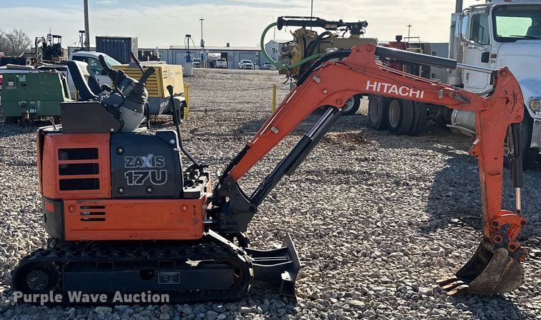 image for item EK0459 2016 Hitachi ZX17U-5N mini excavator