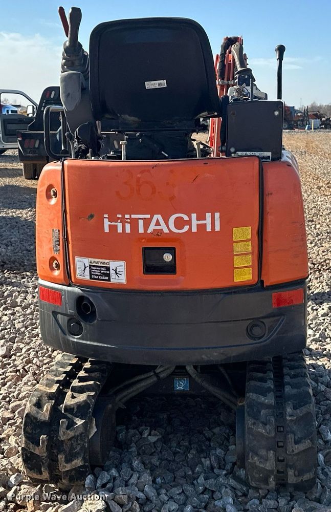 image for item EK0459 2016 Hitachi ZX17U-5N mini excavator