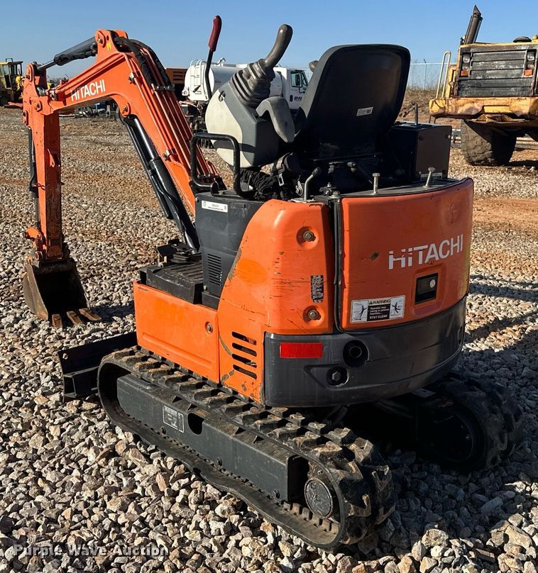 image for item EK0459 2016 Hitachi ZX17U-5N mini excavator