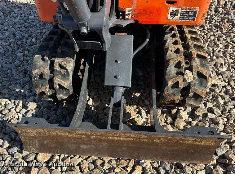 image for item EK0459 2016 Hitachi ZX17U-5N mini excavator