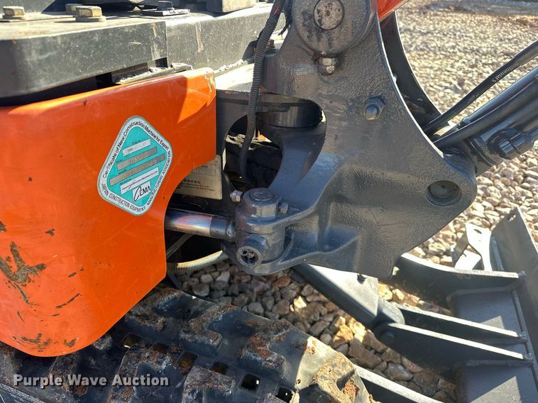 image for item EK0459 2016 Hitachi ZX17U-5N mini excavator