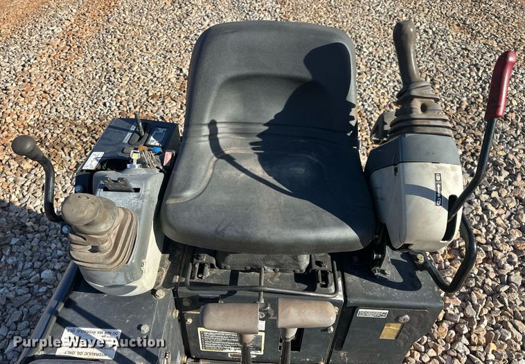 image for item EK0459 2016 Hitachi ZX17U-5N mini excavator