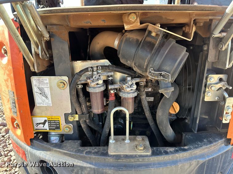 image for item EK0459 2016 Hitachi ZX17U-5N mini excavator