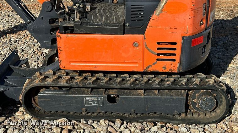 image for item EK0459 2016 Hitachi ZX17U-5N mini excavator