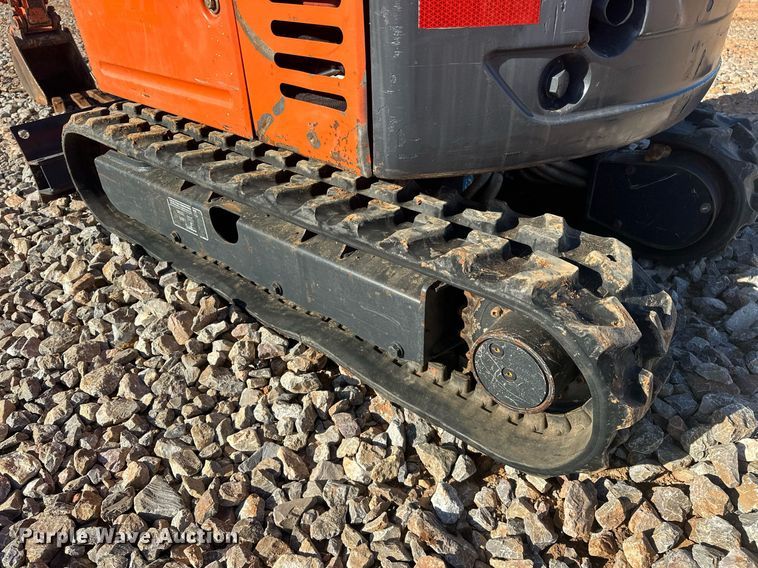 image for item EK0459 2016 Hitachi ZX17U-5N mini excavator