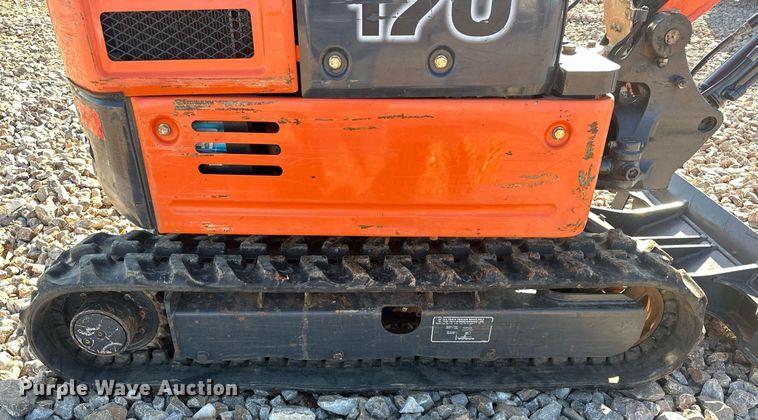 image for item EK0459 2016 Hitachi ZX17U-5N mini excavator