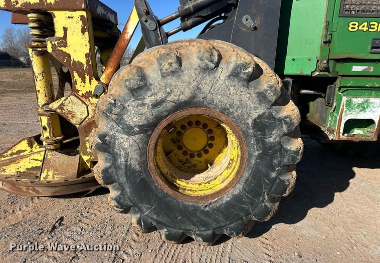 image for item EK0478 2012 John Deere 843K feller buncher