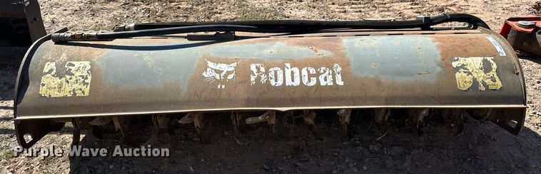 image for item EK0485 2016 Bobcat 76 Tiller skid steer tiller