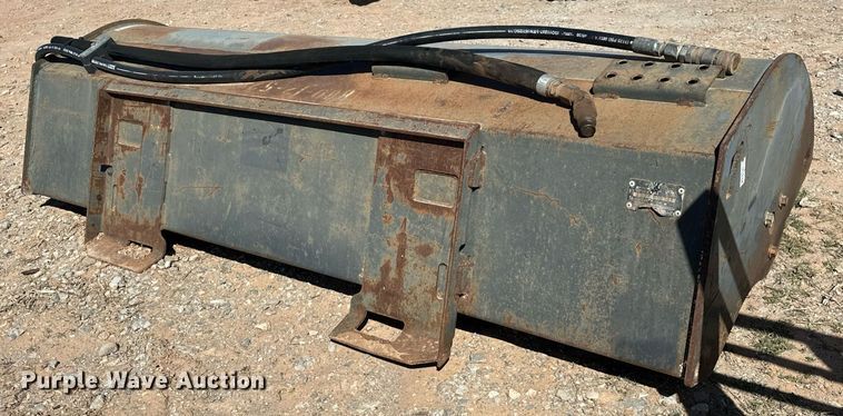 image for item EK0485 2016 Bobcat 76 Tiller skid steer tiller