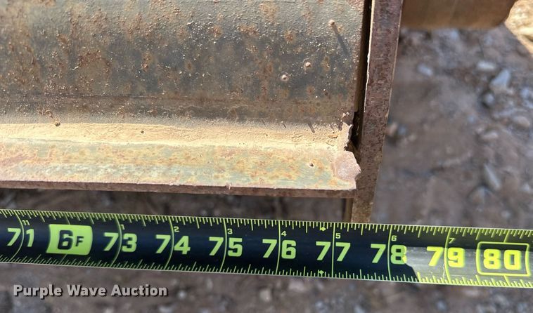 image for item EK0485 2016 Bobcat 76 Tiller skid steer tiller