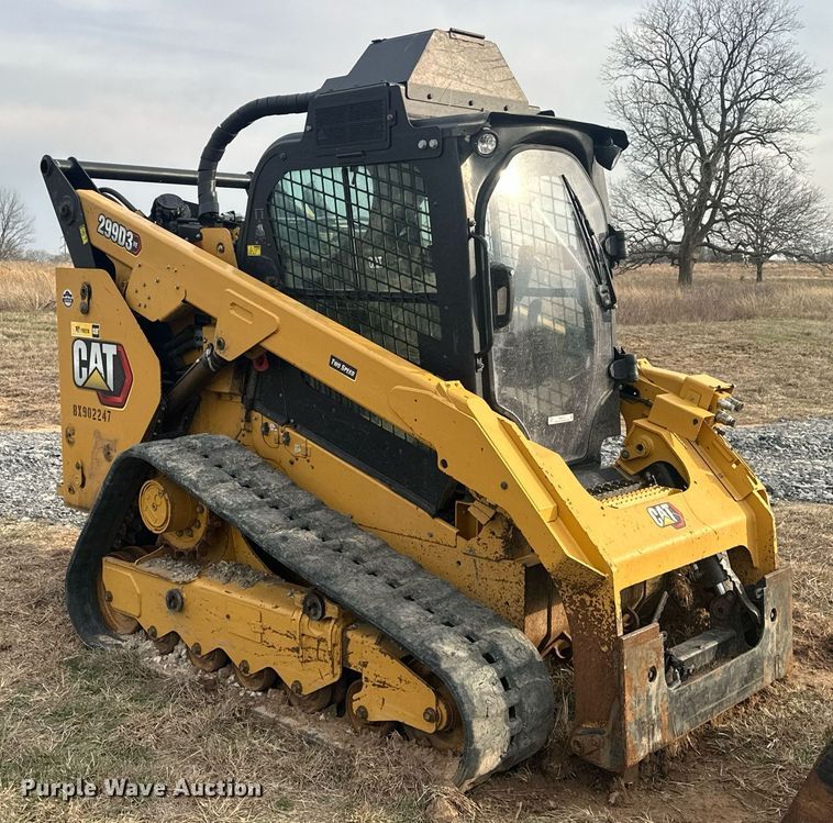 image for item EK0510 2021 Caterpillar 299D3 XE tracked skid steer loader