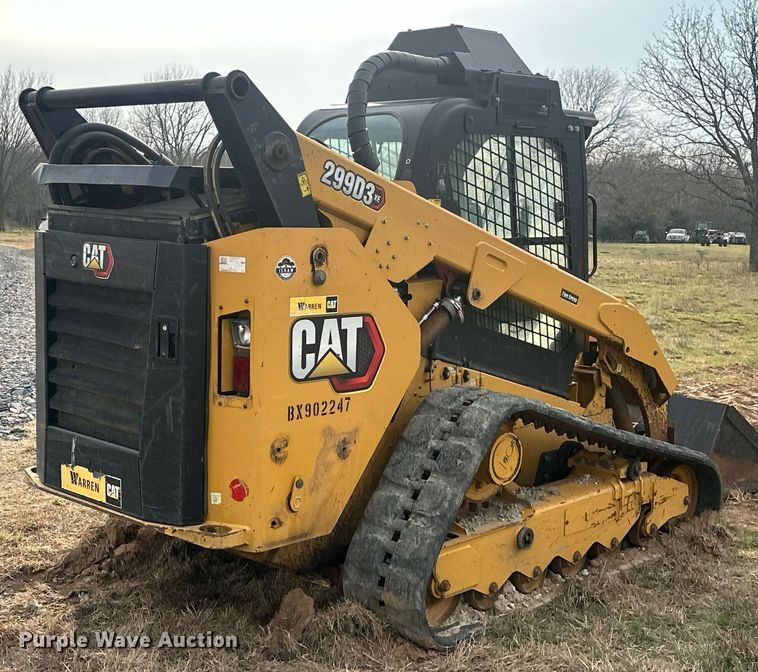 image for item EK0510 2021 Caterpillar 299D3 XE tracked skid steer loader