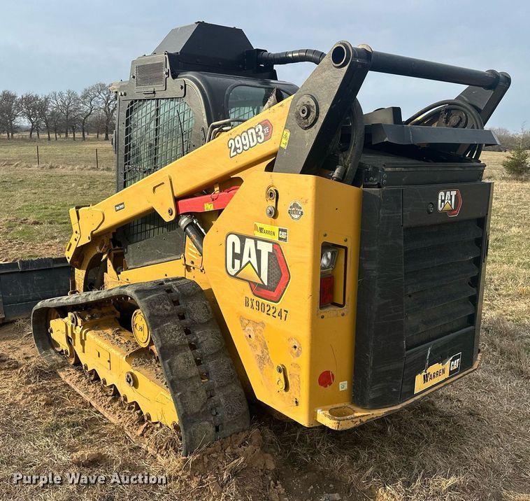 image for item EK0510 2021 Caterpillar 299D3 XE tracked skid steer loader