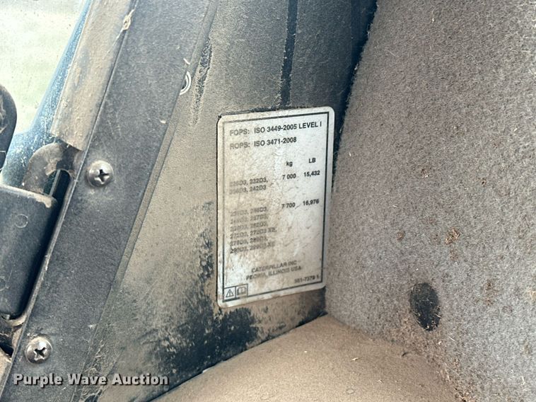 image for item EK0510 2021 Caterpillar 299D3 XE tracked skid steer loader