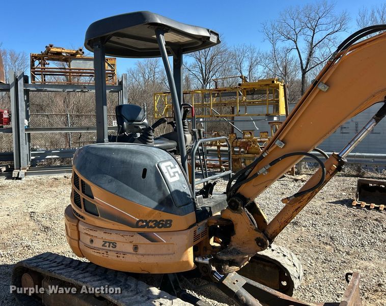 image for item EK2725 2013 Case CX36B ZTS mini excavator