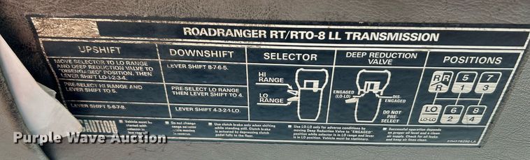 image for item EK2739 1999 Sterling L8511 dump truck