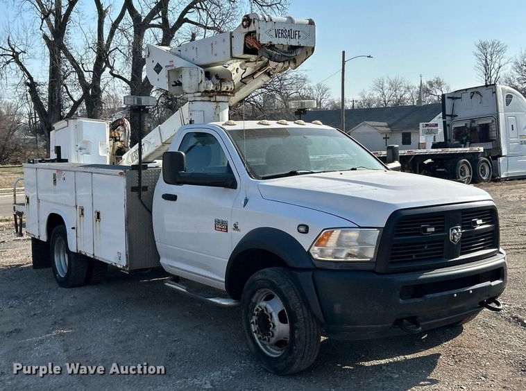 image for item EK2740 2012 Dodge Ram 5500 bucket truck