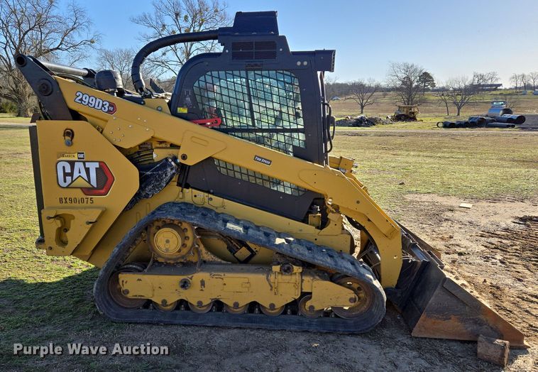 image for item EL5686 2020 Caterpillar 299D3 XE forestry tracked skid steer loader