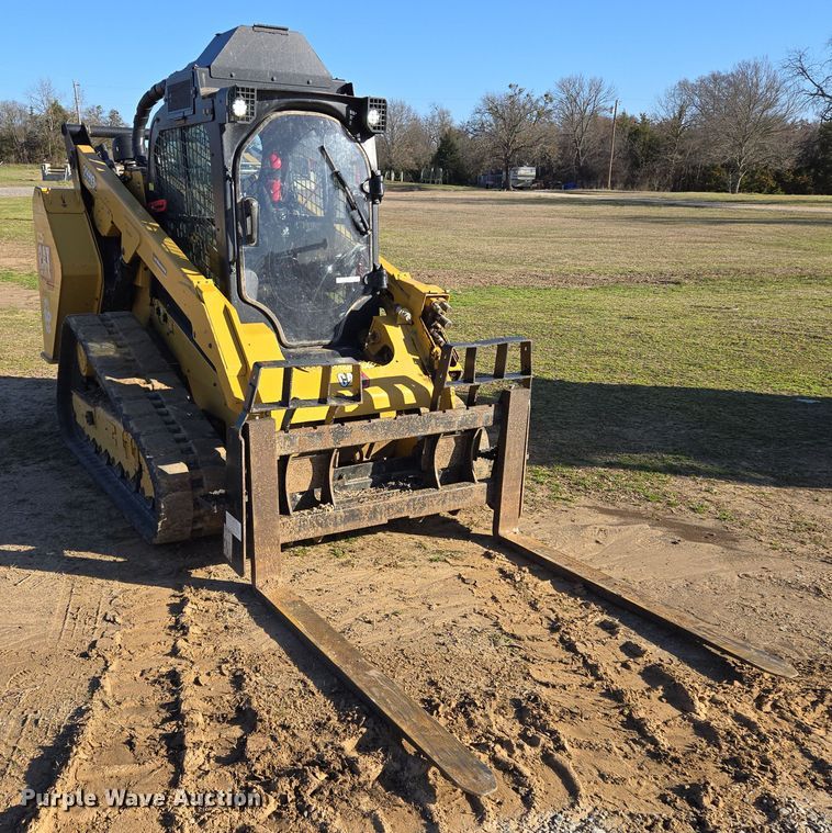 image for item EL5688 2020 Caterpillar 299D3 XE forestry tracked skid steer loader
