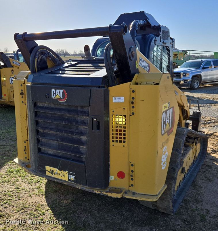 image for item EL5688 2020 Caterpillar 299D3 XE forestry tracked skid steer loader
