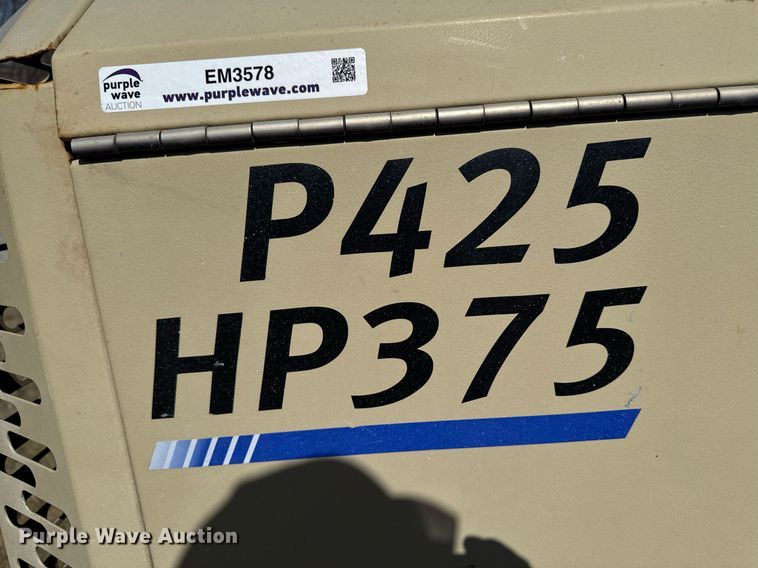 image for item EM3578 2014 Doosan P425 HP375 air compressor