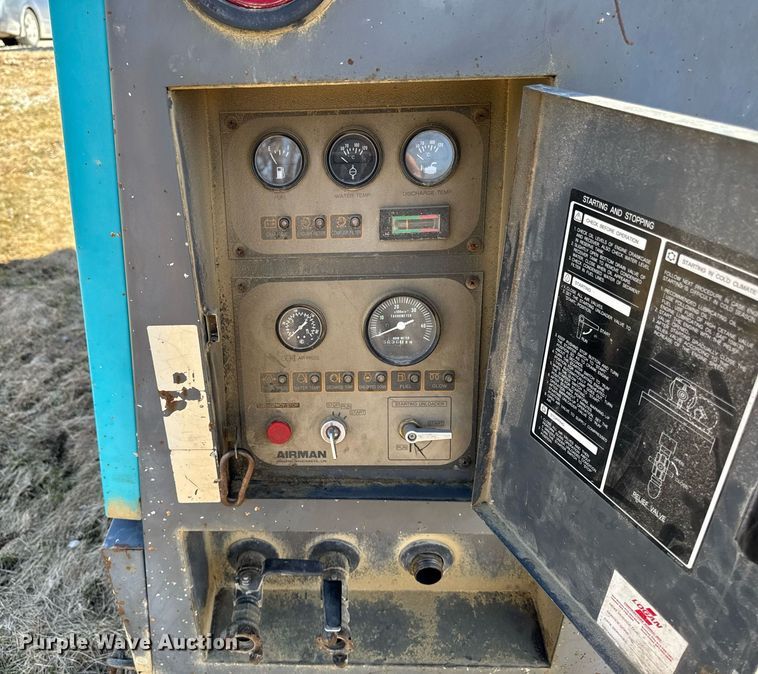 image for item EM3579 Airman PDS400S air compressor