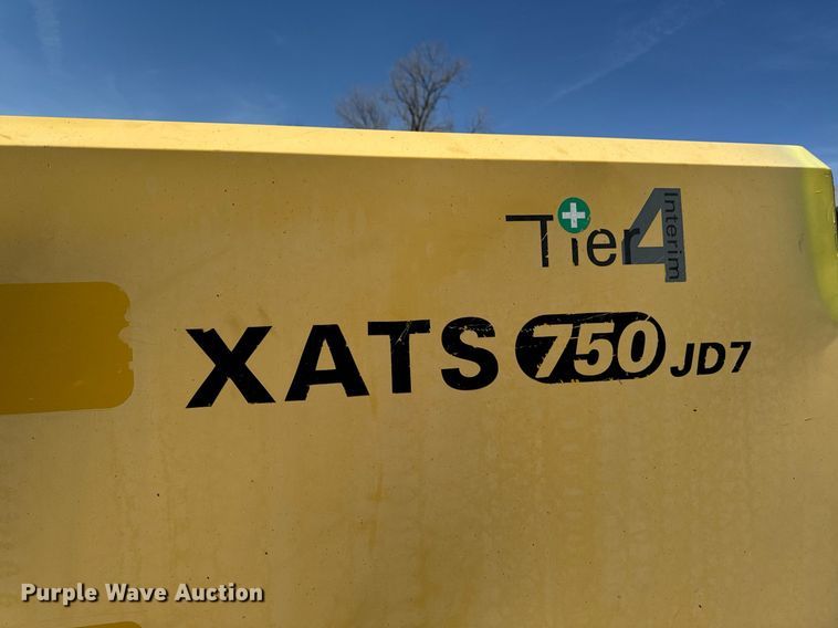 image for item EM3580 2014 Atlas Copco XATS750 JD7 air compressor