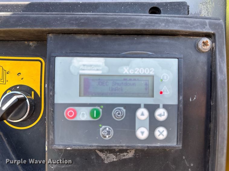 image for item EM3580 2014 Atlas Copco XATS750 JD7 air compressor